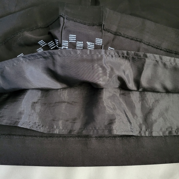 LOFT Black Embroidered Skirt Size 10 - Picture 7 of 11